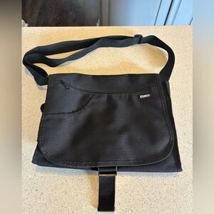 Black messenger bag by Euro, NWOT